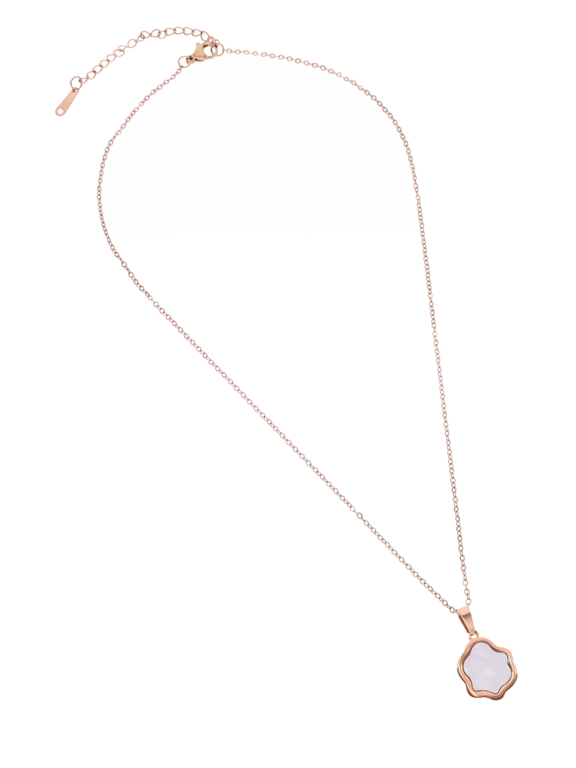 Elegant Chain Pendant with Earrings - Image 4