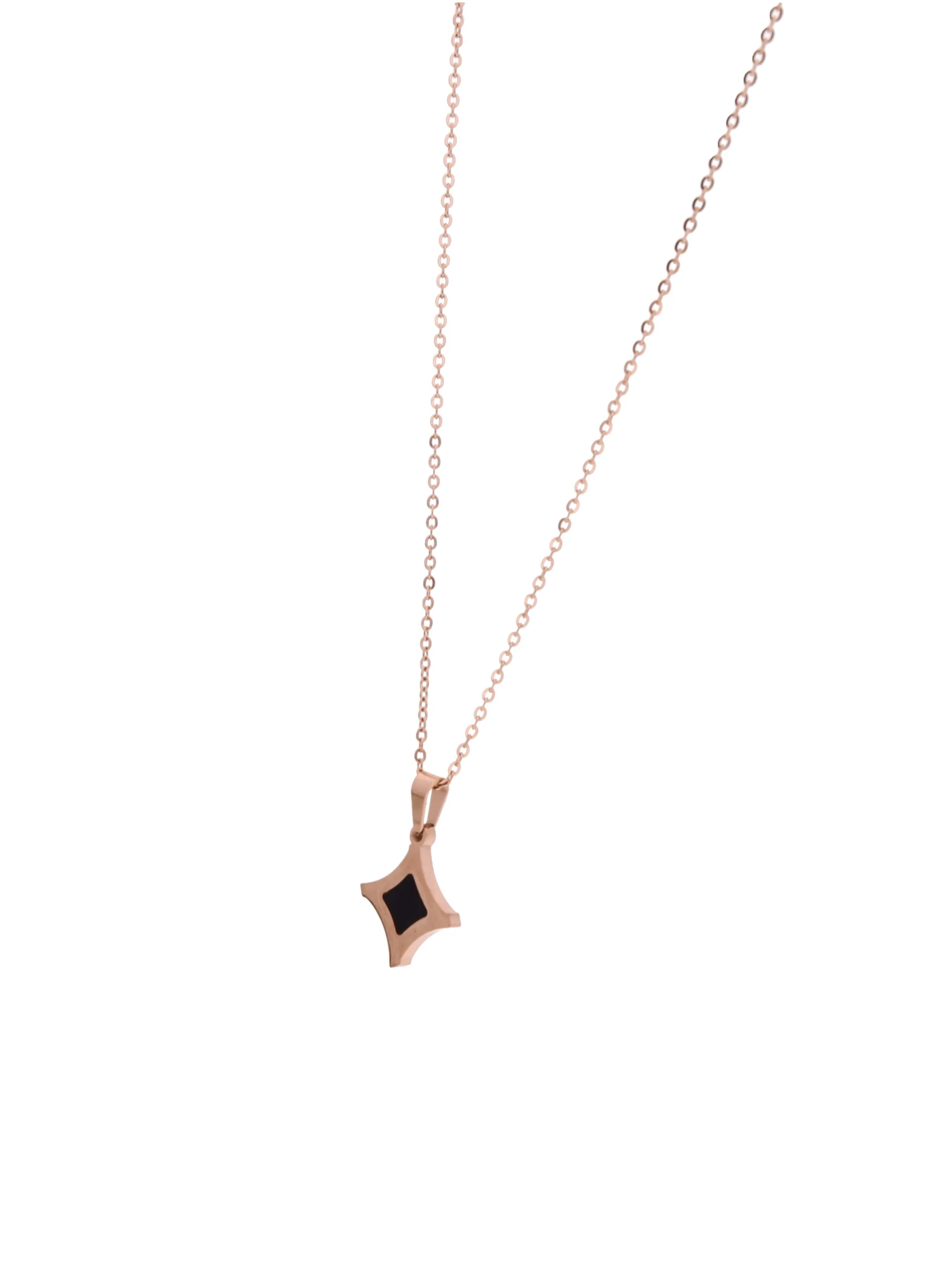 Stylish Chain Pendant & Earrings - Image 5