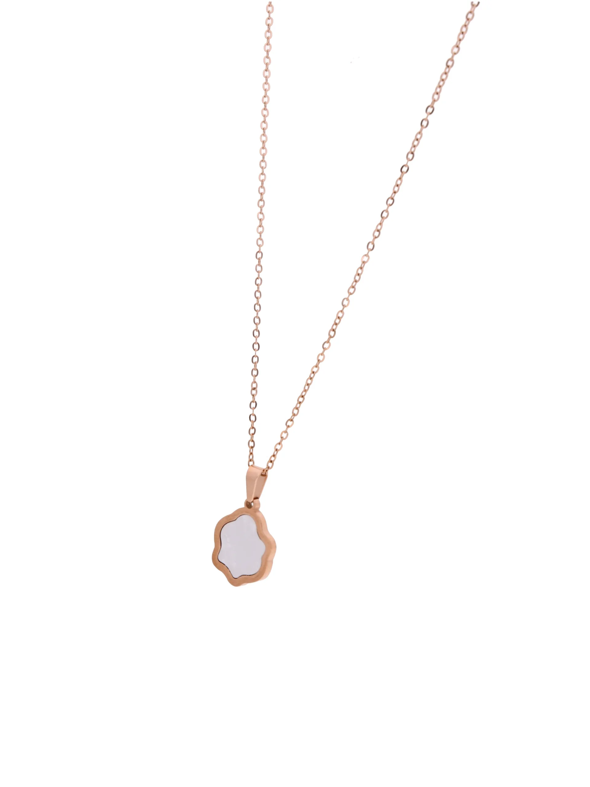 Elegant Chain Pendant with Earrings - Image 3
