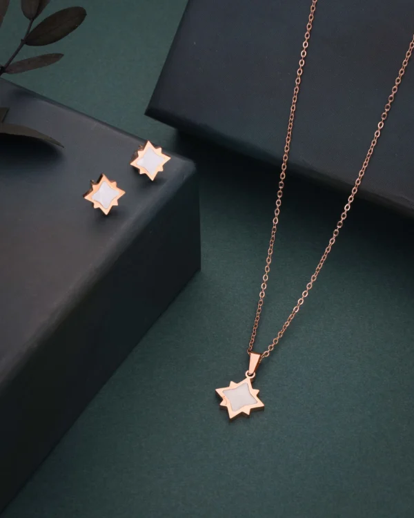 Infinity Pendant Jewellery Set