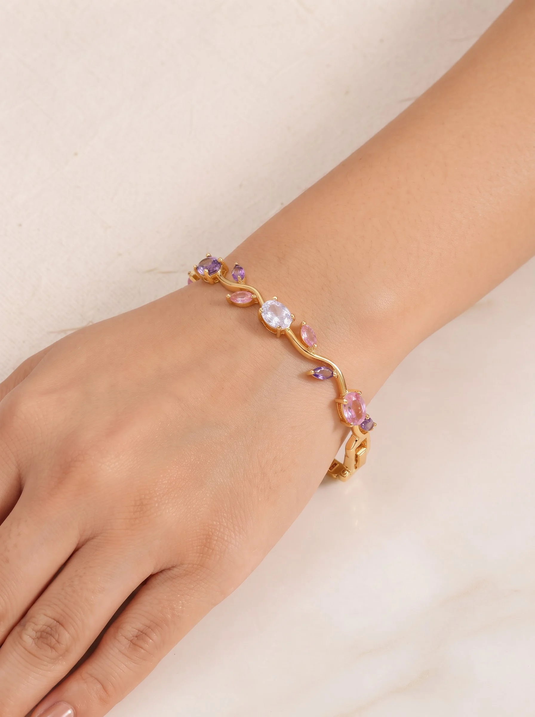 Pastel Blossom Vine Bracelet - Image 5