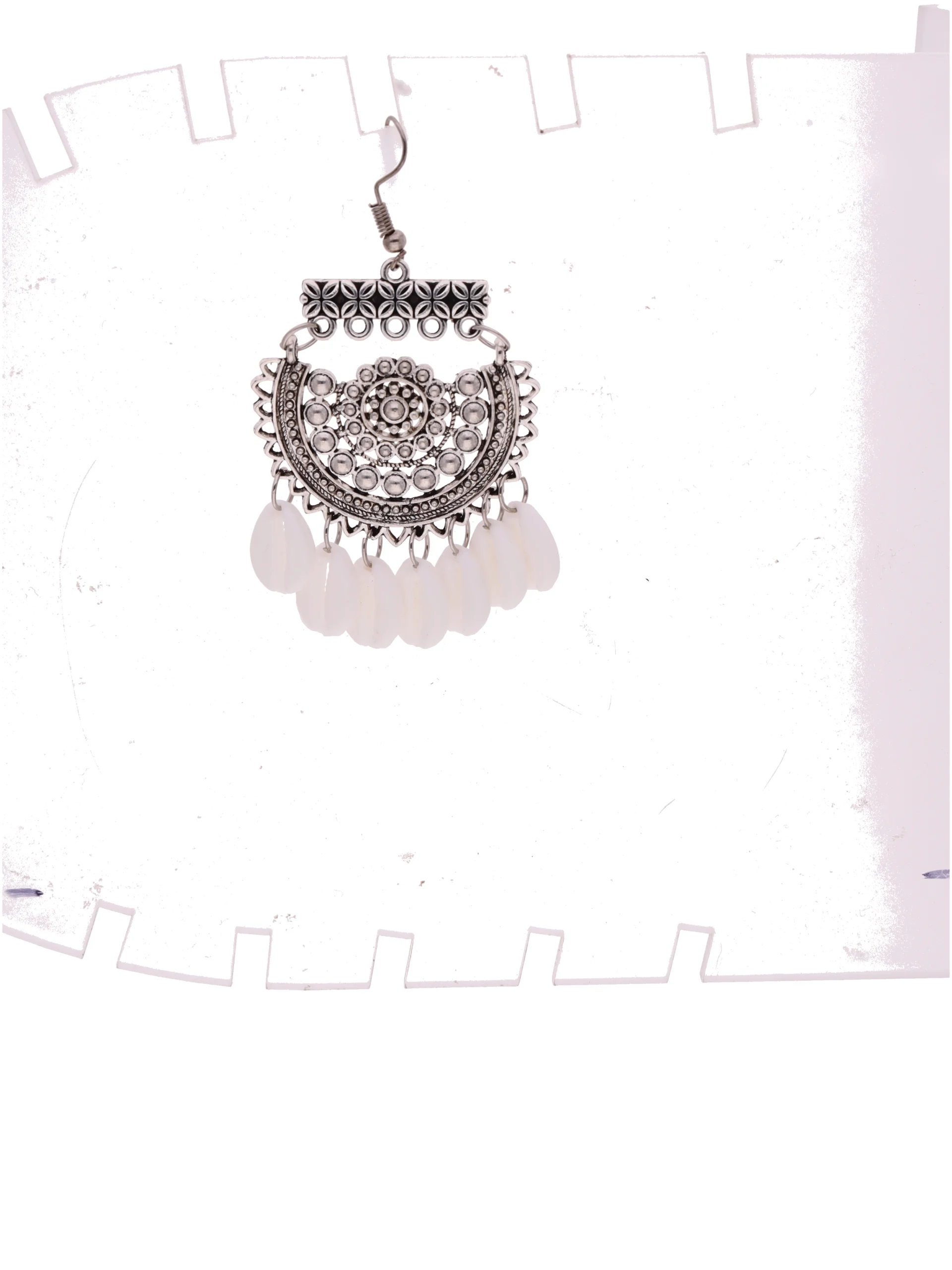 Handmade Oxidized Earrings - Image 2