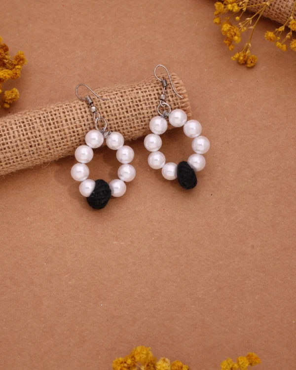 Handmade Pearl Drop Earrings