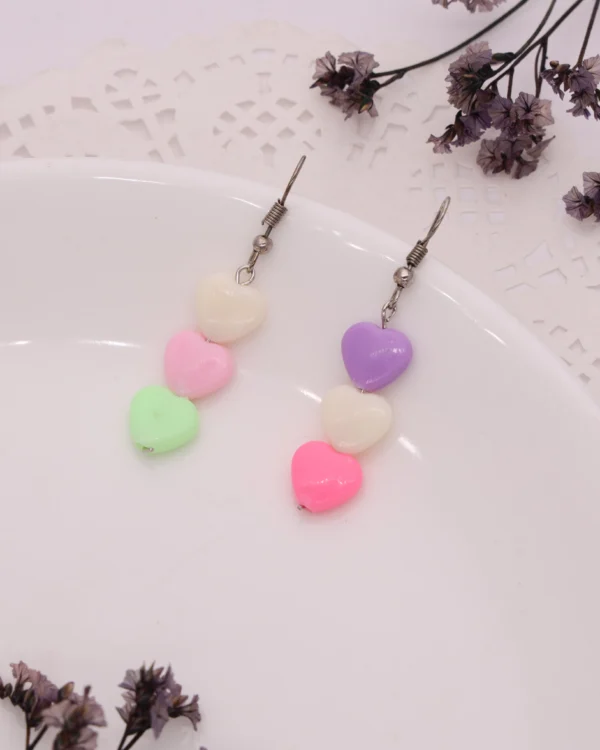 Handmade Heart Earrings