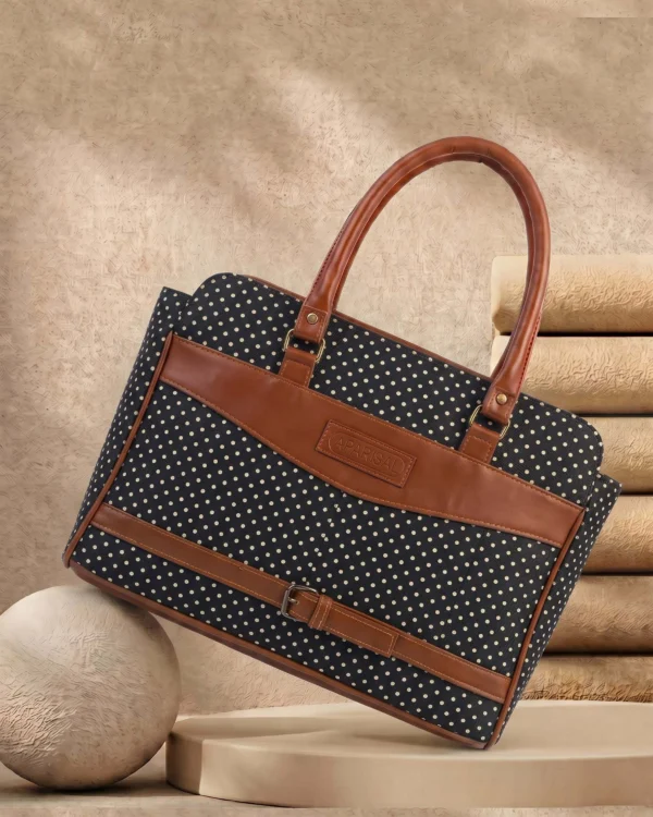 Polka Dot Satchel Bag