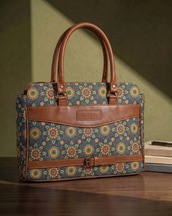 Mandala Print Satchel Bag