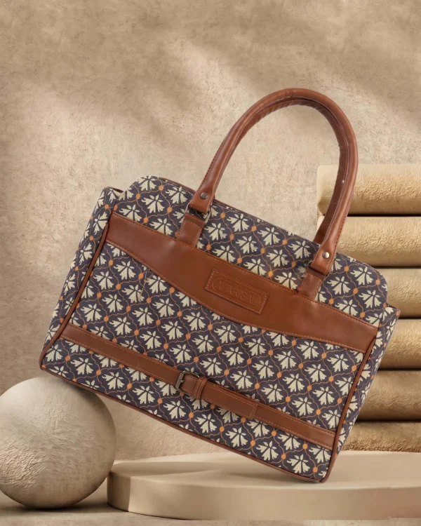 Daisy Print Satchel Bag