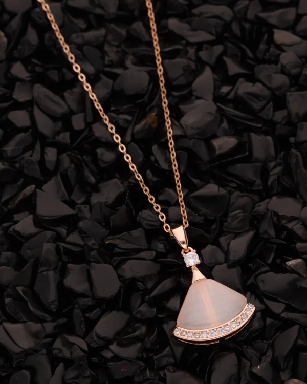 Rose Gold Butterfly Pendant