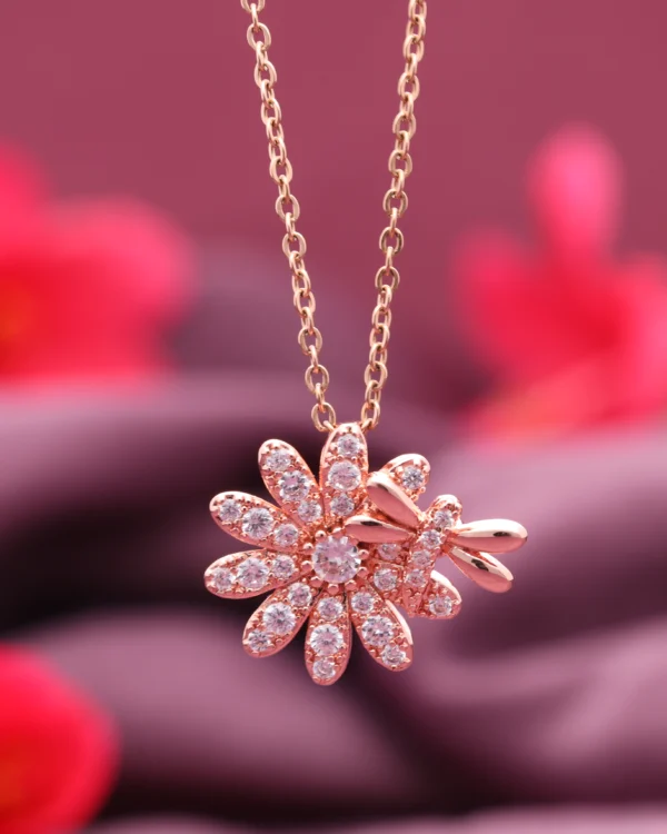 Rose Gold Infinity Pendant