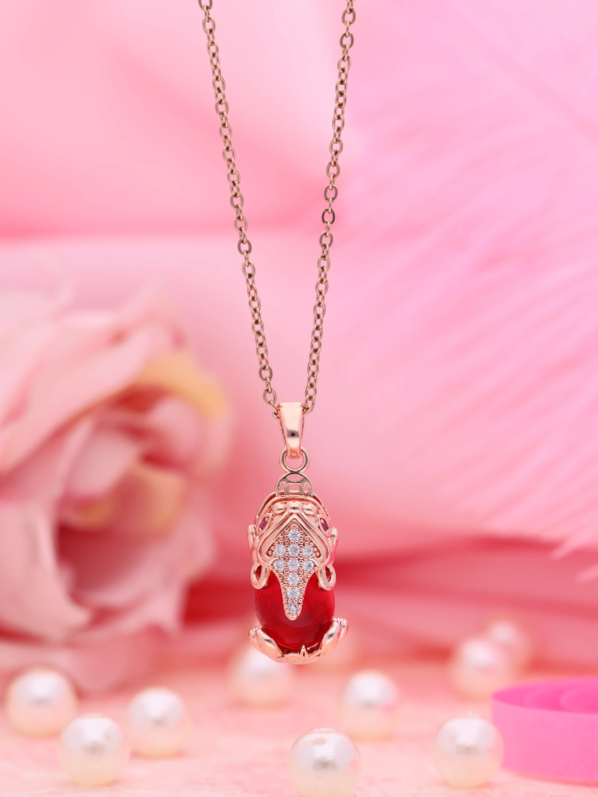 Rose Gold Grace Pendant