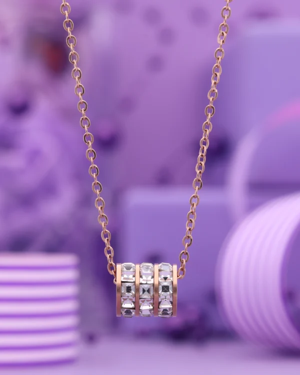 Rose Gold Fancy Pendant