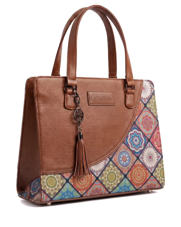 Colorful Mosaic Tile Tote Bag