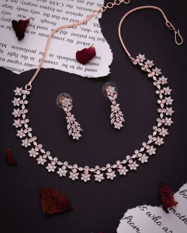Floral Grace Necklace Set