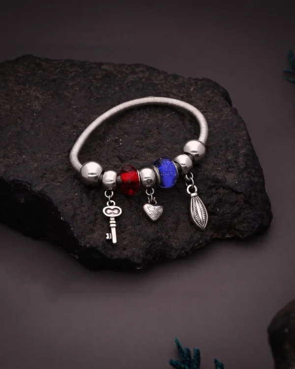 Silver Charm Bracelet