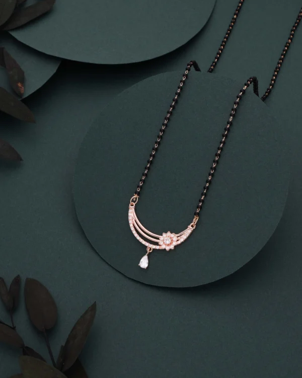 Rose Bloom Drop Mangalsutra
