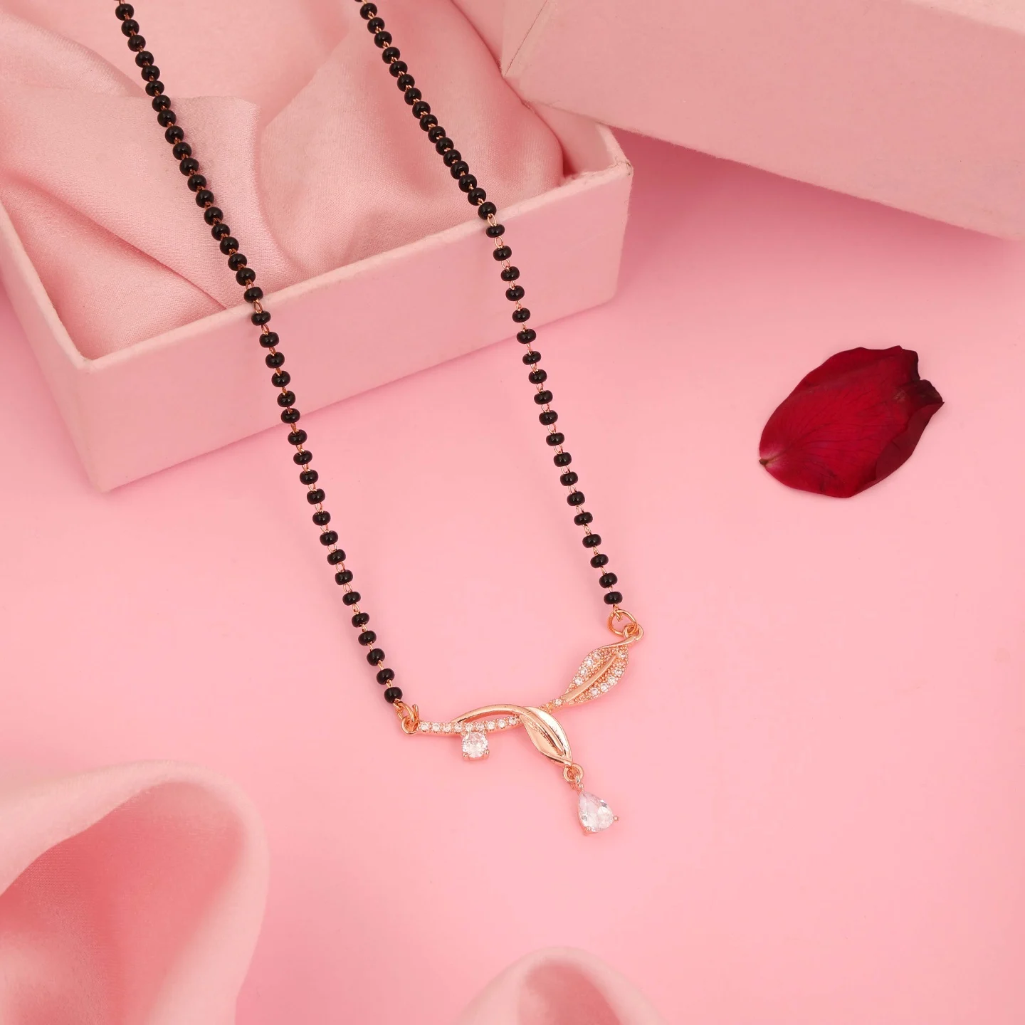 Grace Wing Drop Mangalsutra - Image 3