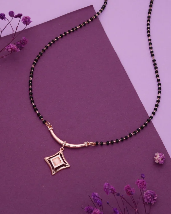 Diamond Frame Mangalsutra