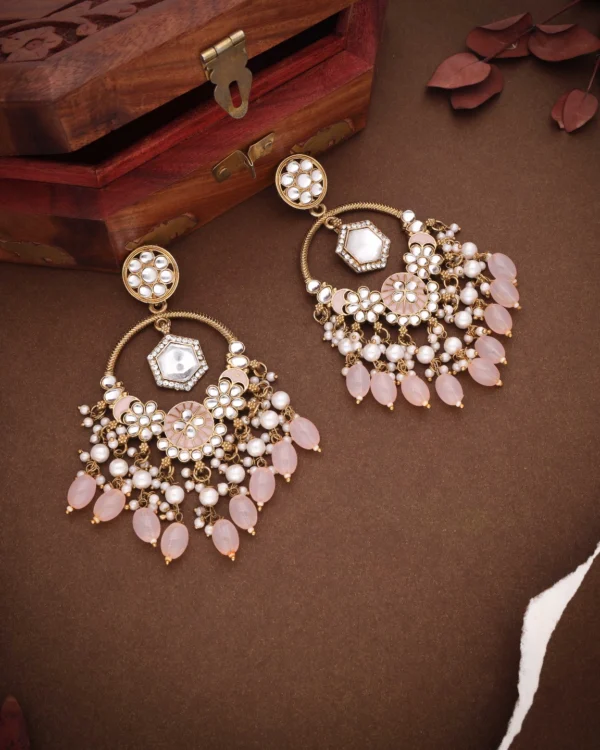 Blush Pink Pearl Earring
