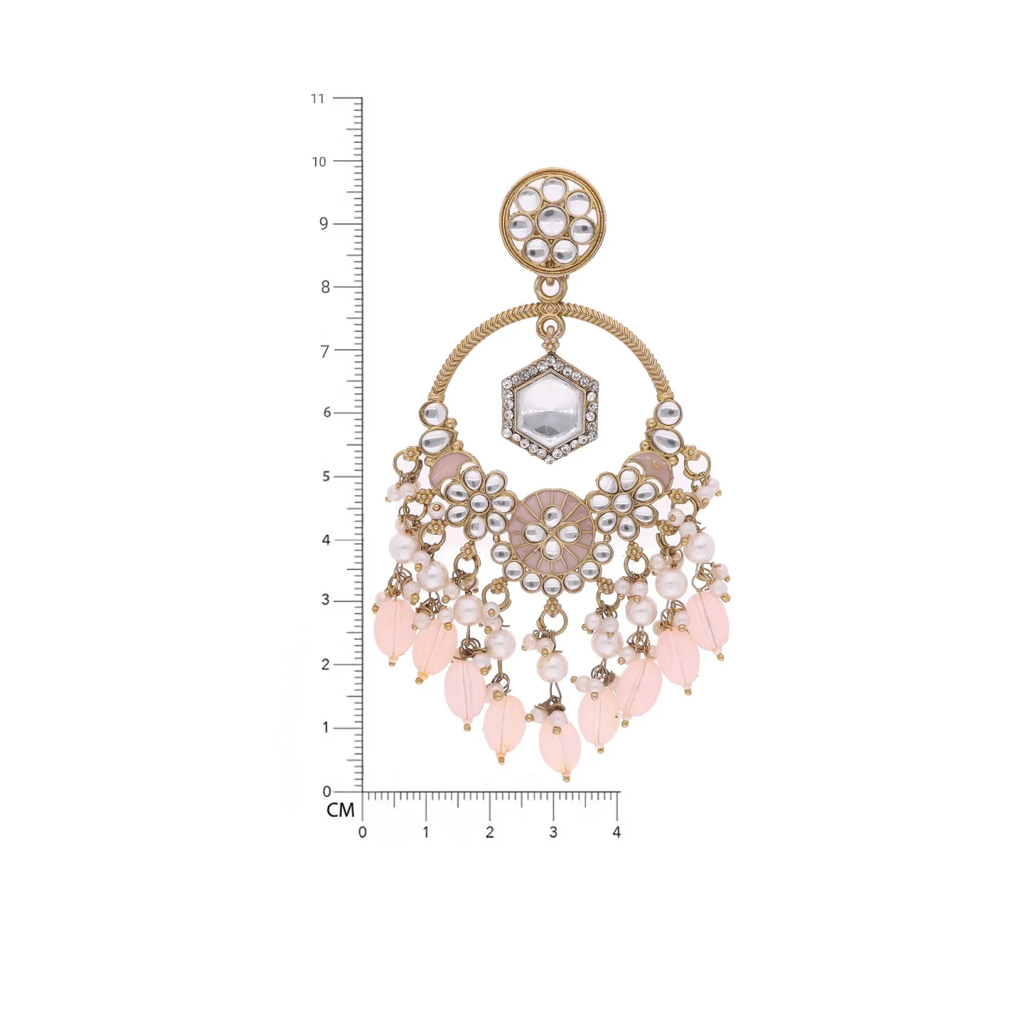 Blush Pink Pearl Earring - Image 6