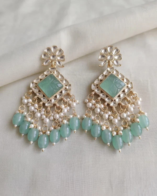 Mint Green Earrings