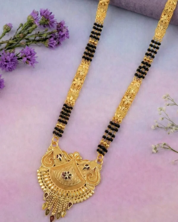 Classic Gold Temple Mangalsutra