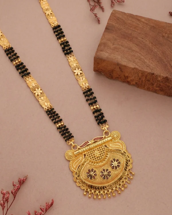 Classic Temple Gold Mangalsutra