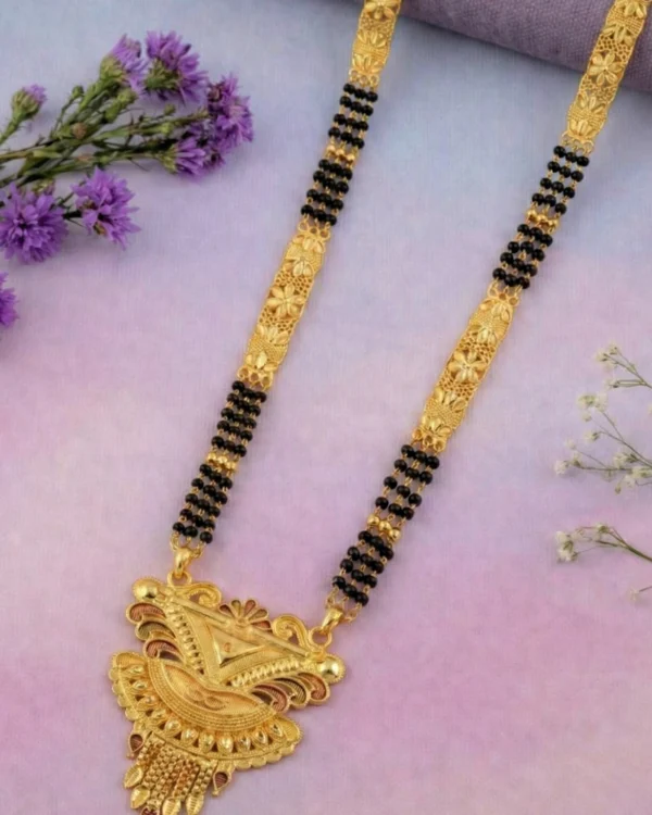 Regal Peacock Pendant Mangalsutra