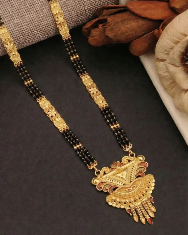 Triangle Style Gold Mangalsutra
