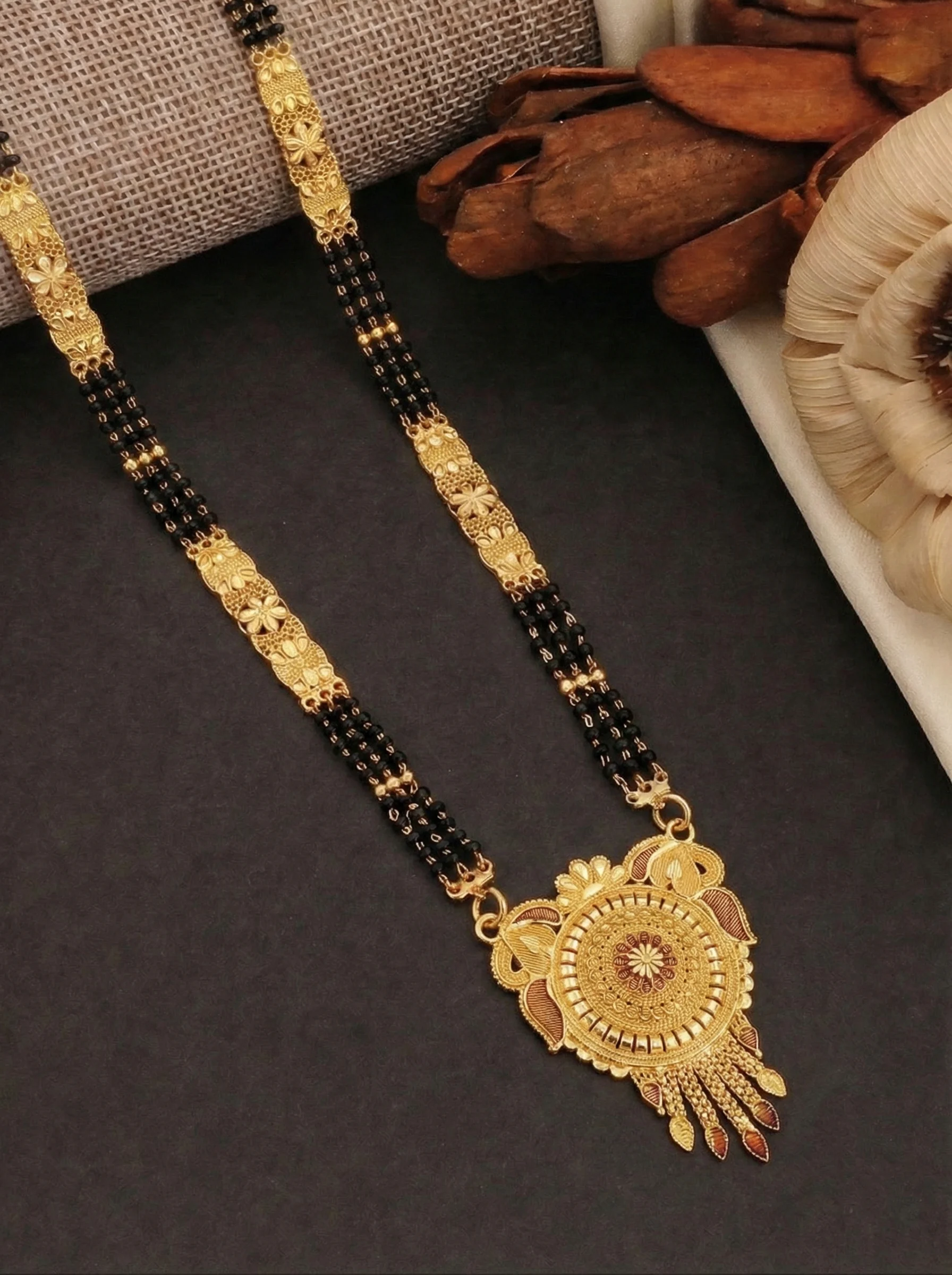 Classic Round Temple Mangalsutra - Image 2