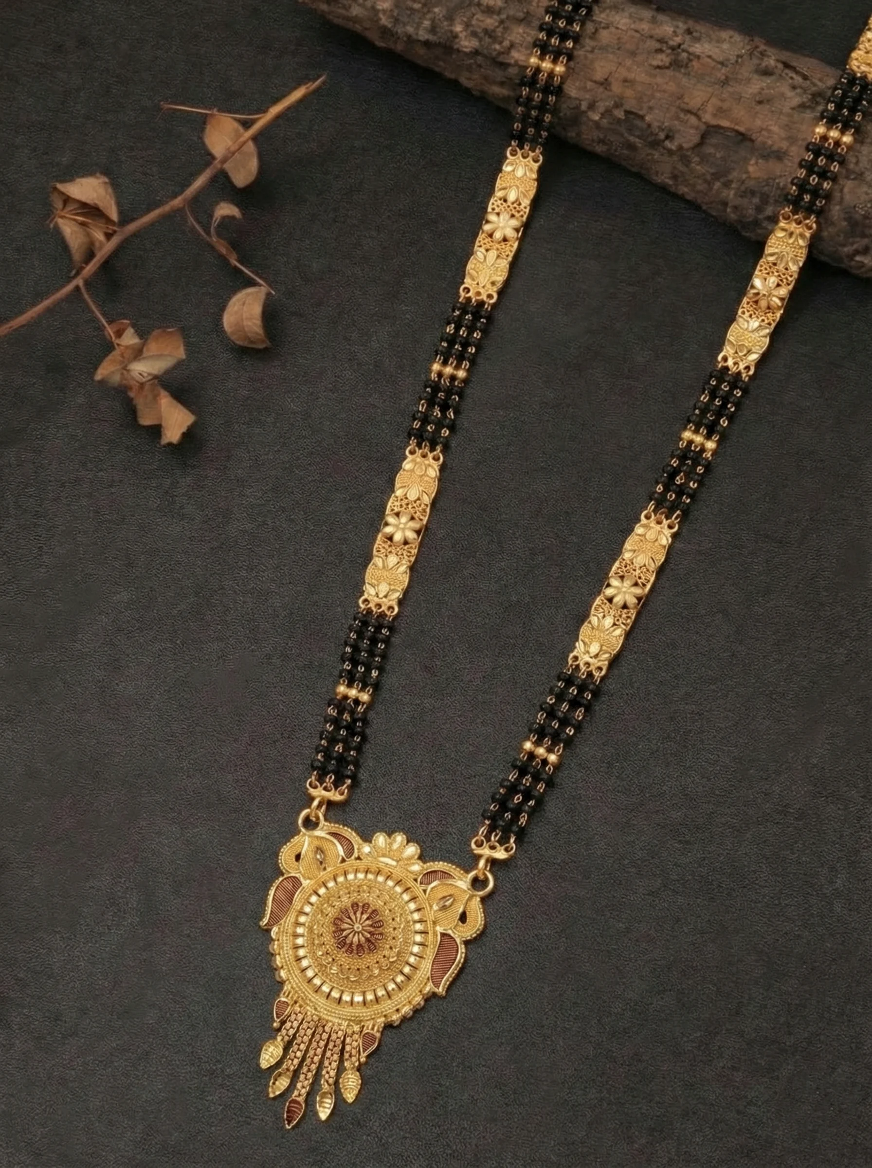 Classic Round Temple Mangalsutra - Image 3