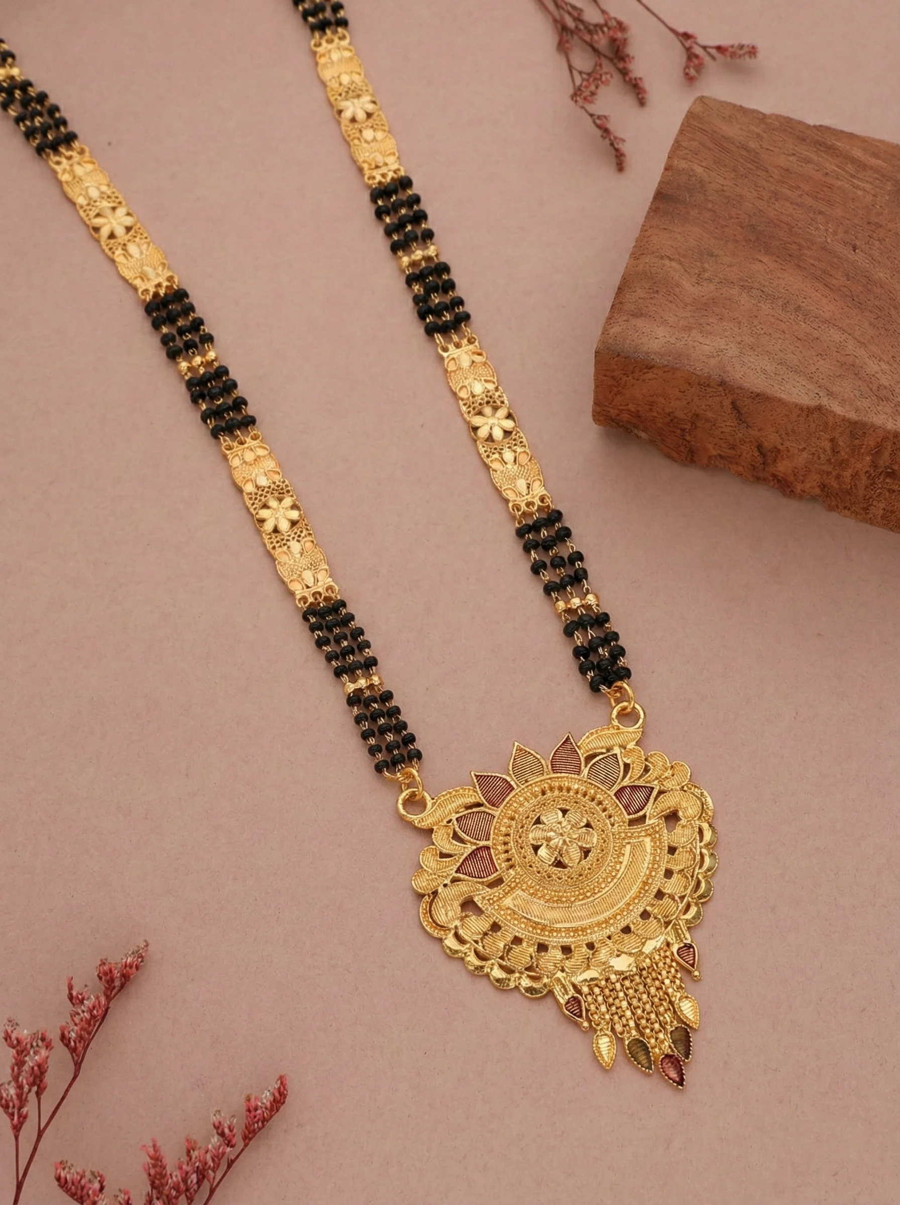 Royal Round Gold Mangalsutra