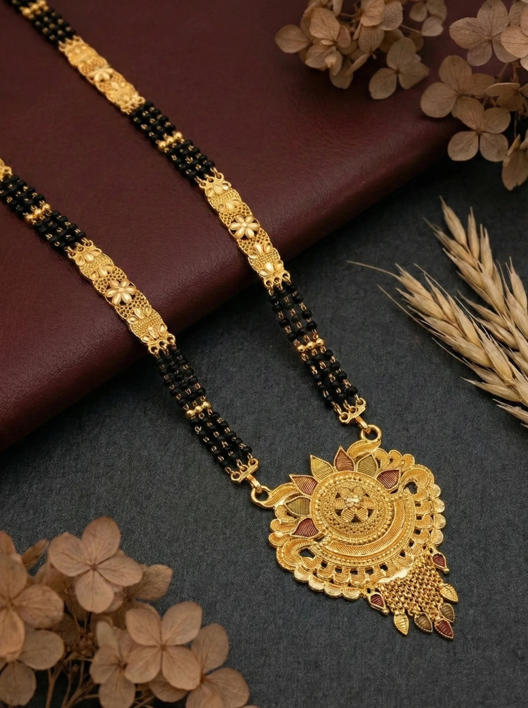 Royal Round Gold Mangalsutra - Image 6