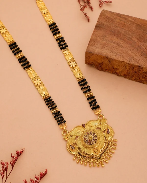 Classic Sunflower Gold Mangalsutra
