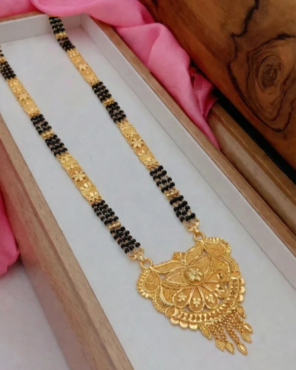 Royal Floral Mangalsutra Necklace