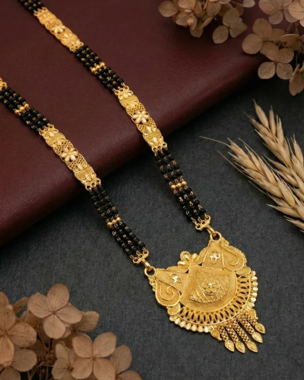 Royal Temple Mangalsutra Necklace