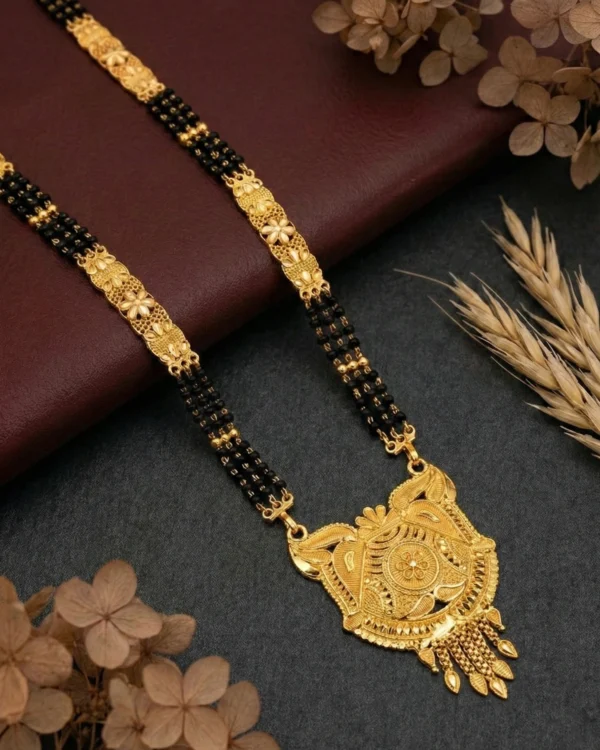 Royal Temple Pendant Mangalsutra