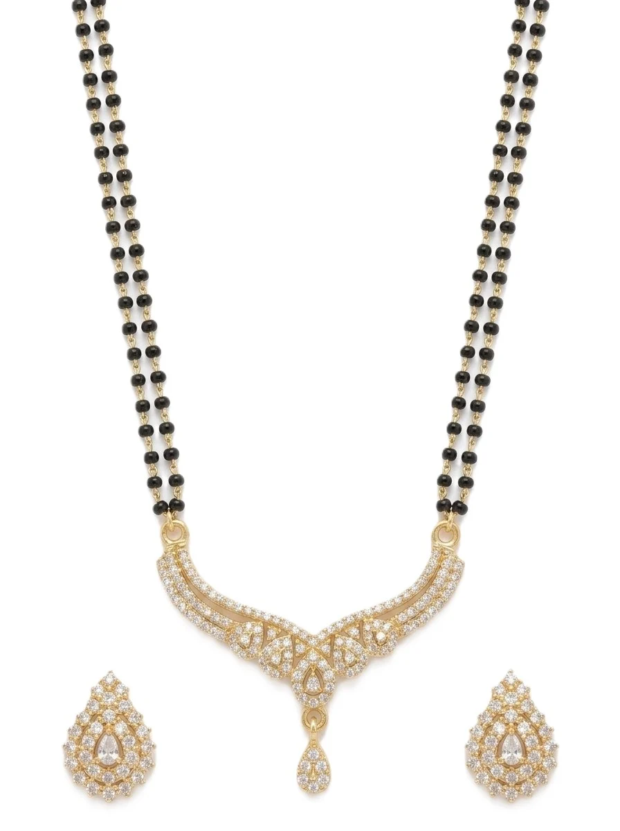 Royal Pearl Drop Mangalsutra - Image 5