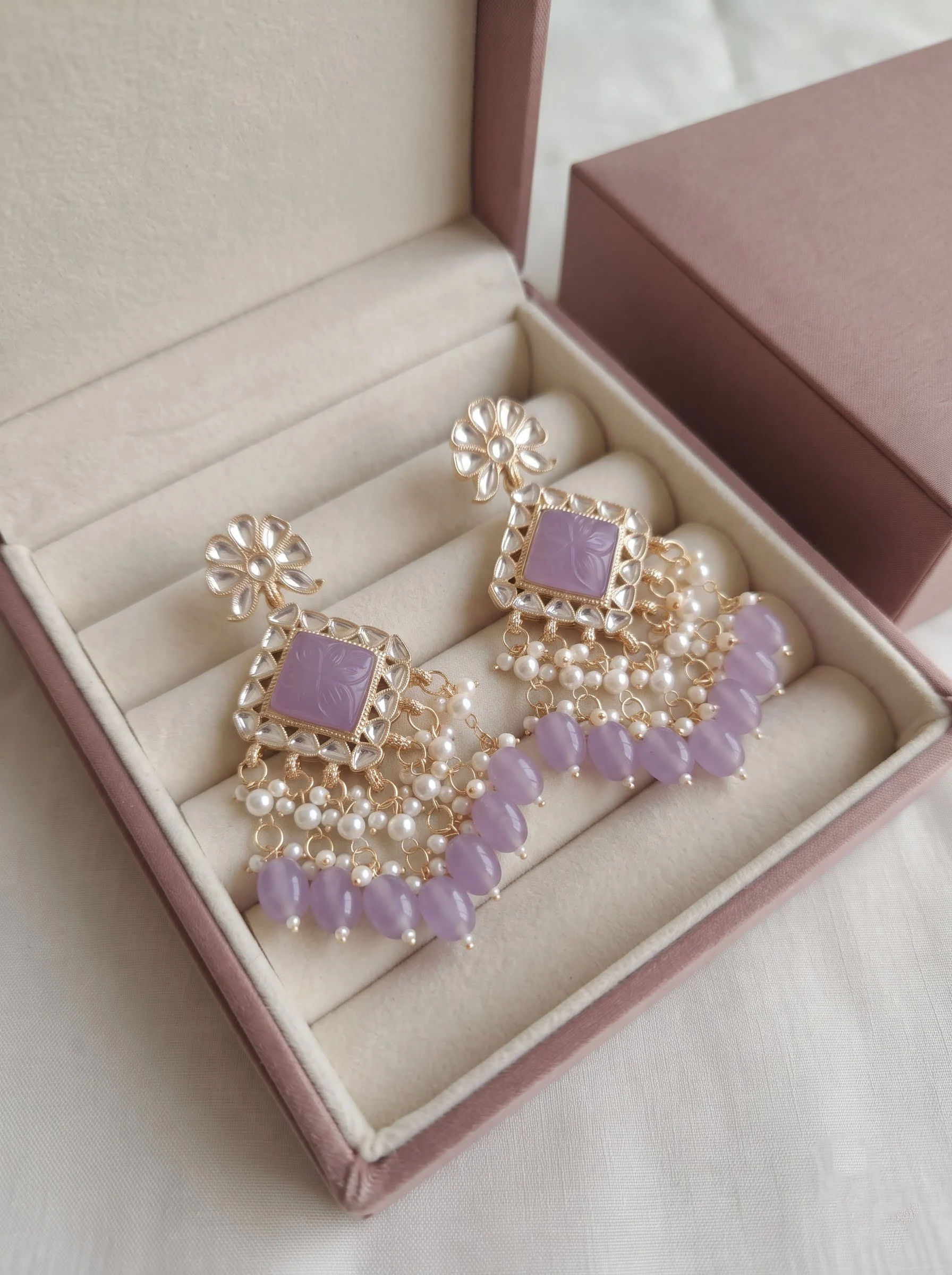 Purple Bead Earrings (Copy) - Image 5