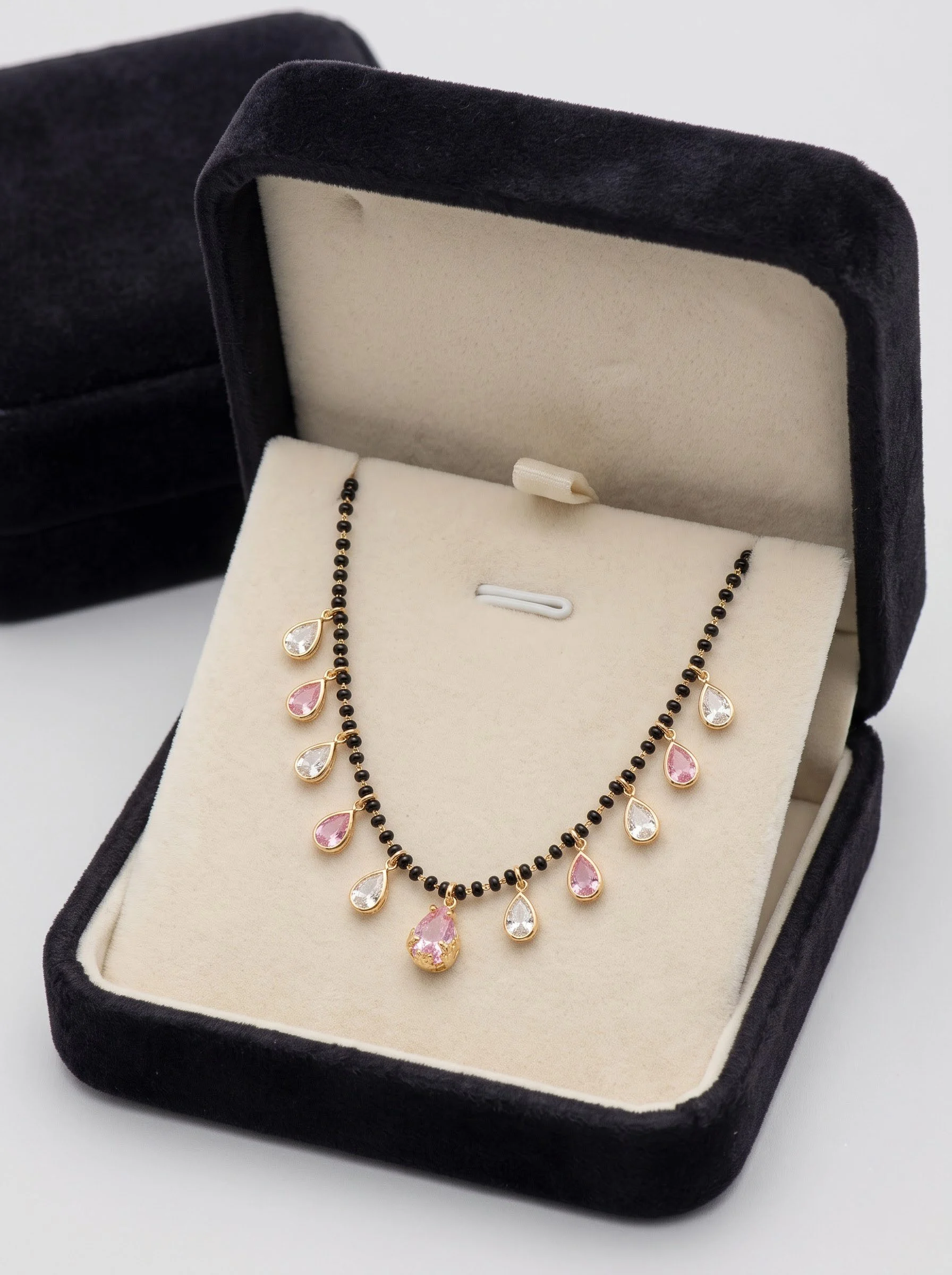 Black Beads Mangalsutra for Women - Image 4