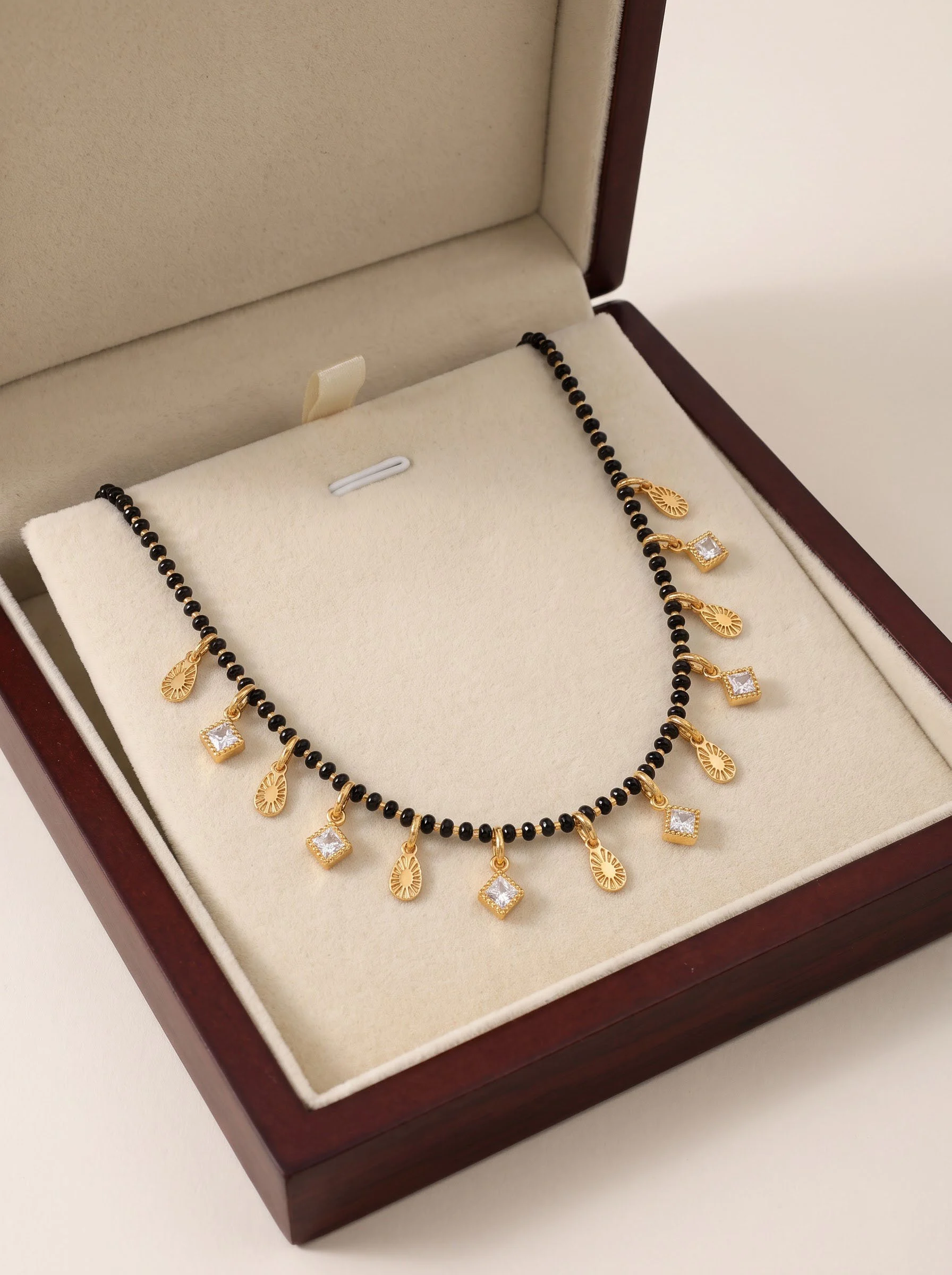 Gold Charm Mangalsutra - Image 4