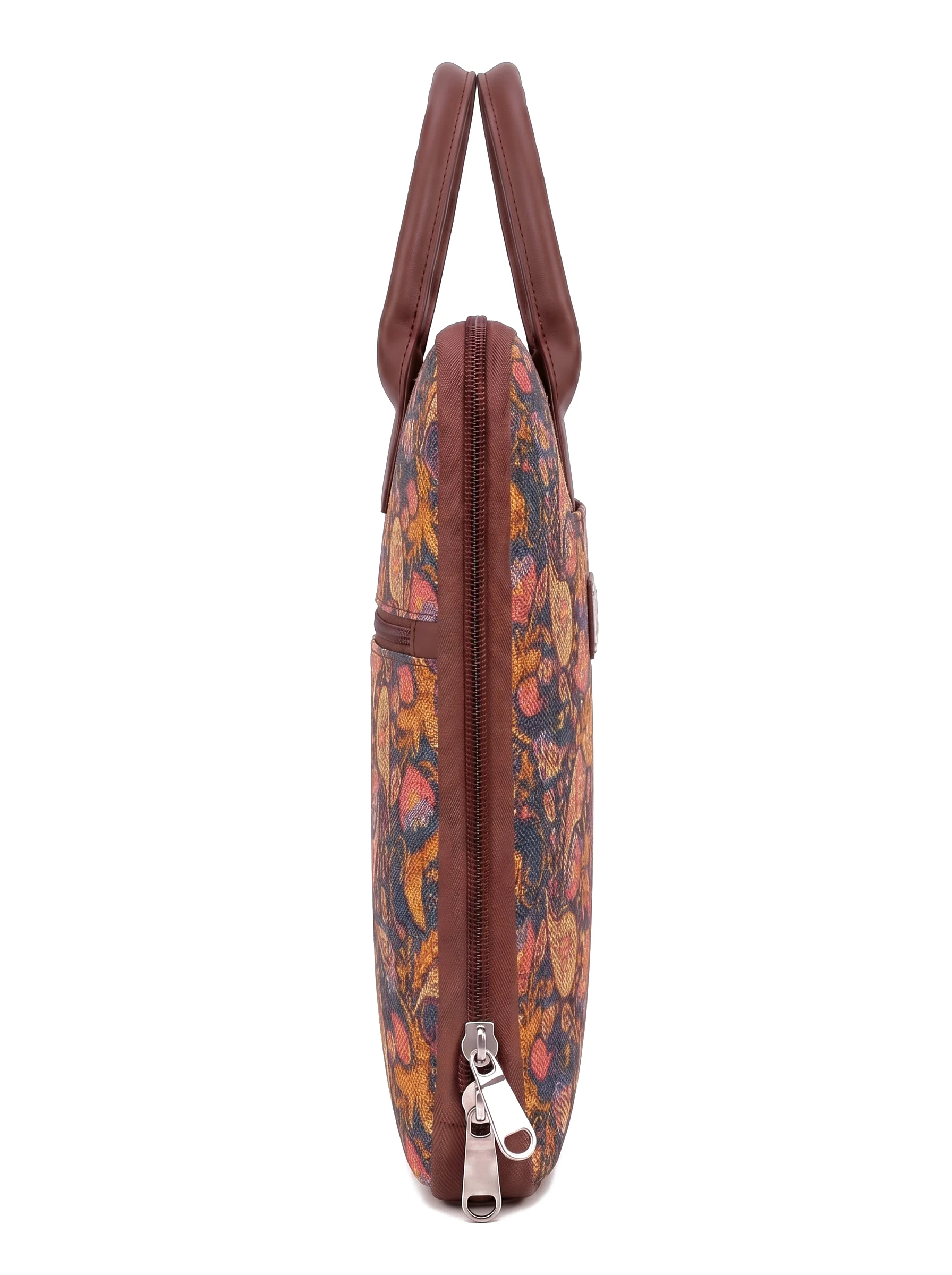 Dark Paisley Print Laptop Bag - Image 5