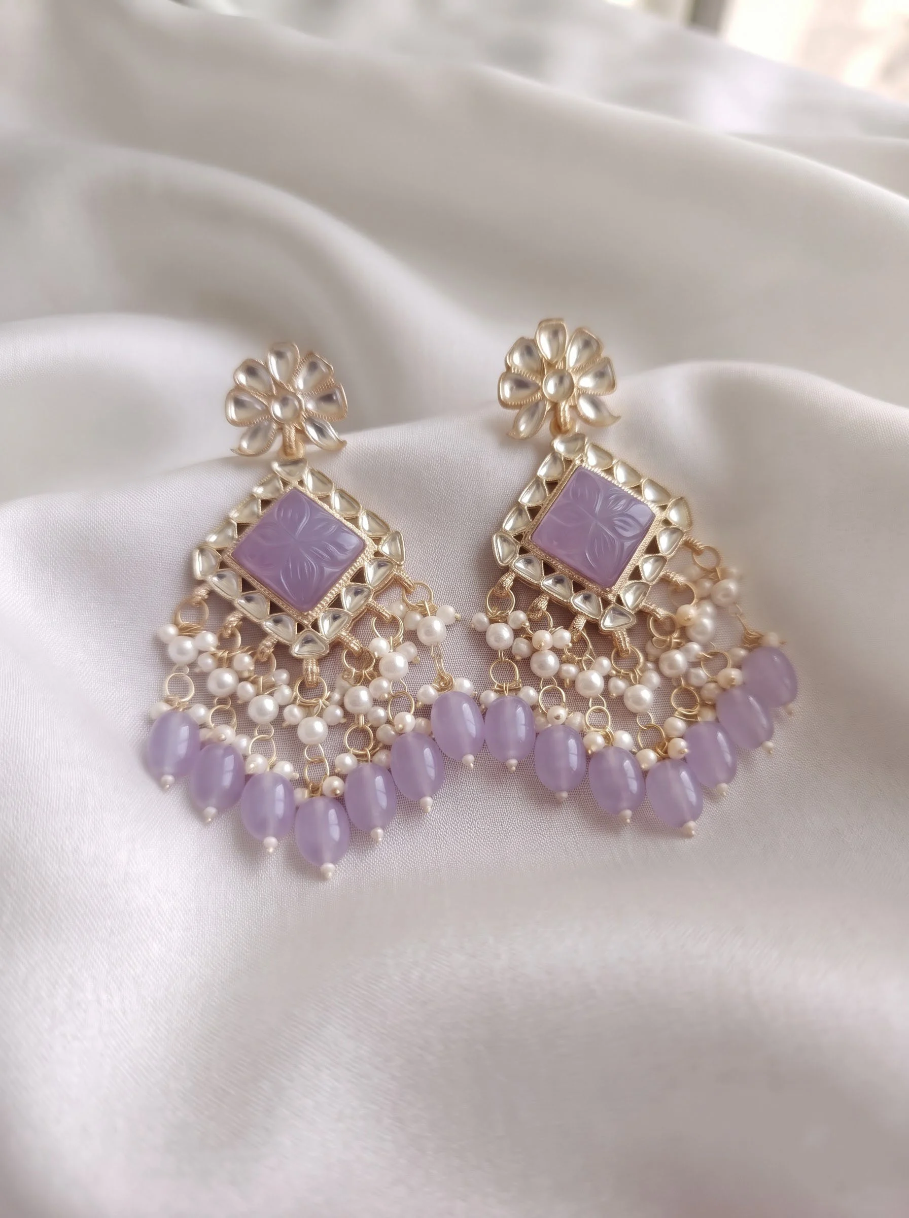 Purple Bead Earrings (Copy) - Image 6