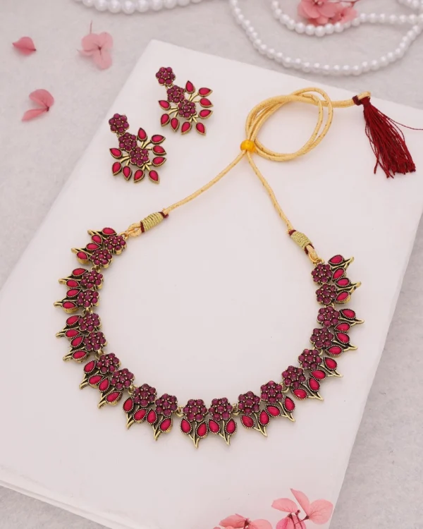 Blush Pink Necklace Set