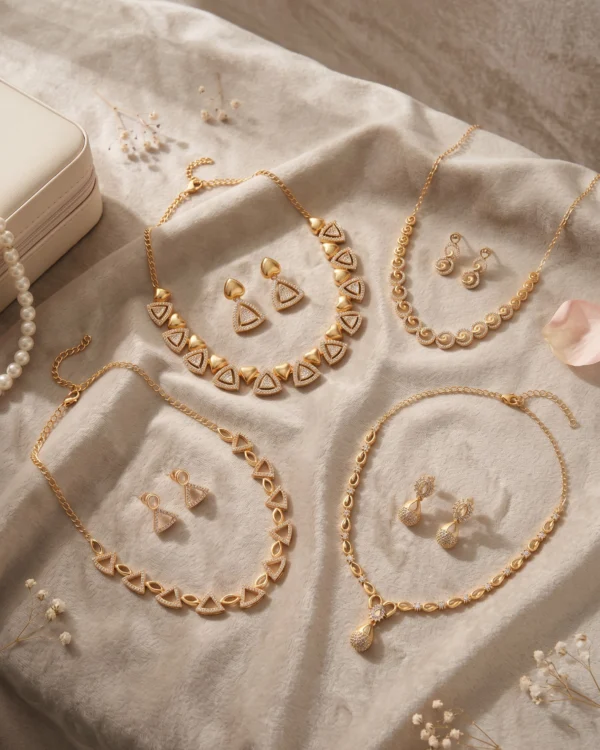 Necklace Sets Combo with Earrings