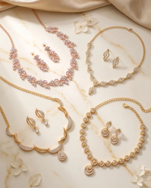 Gold Plated Designer Necklace