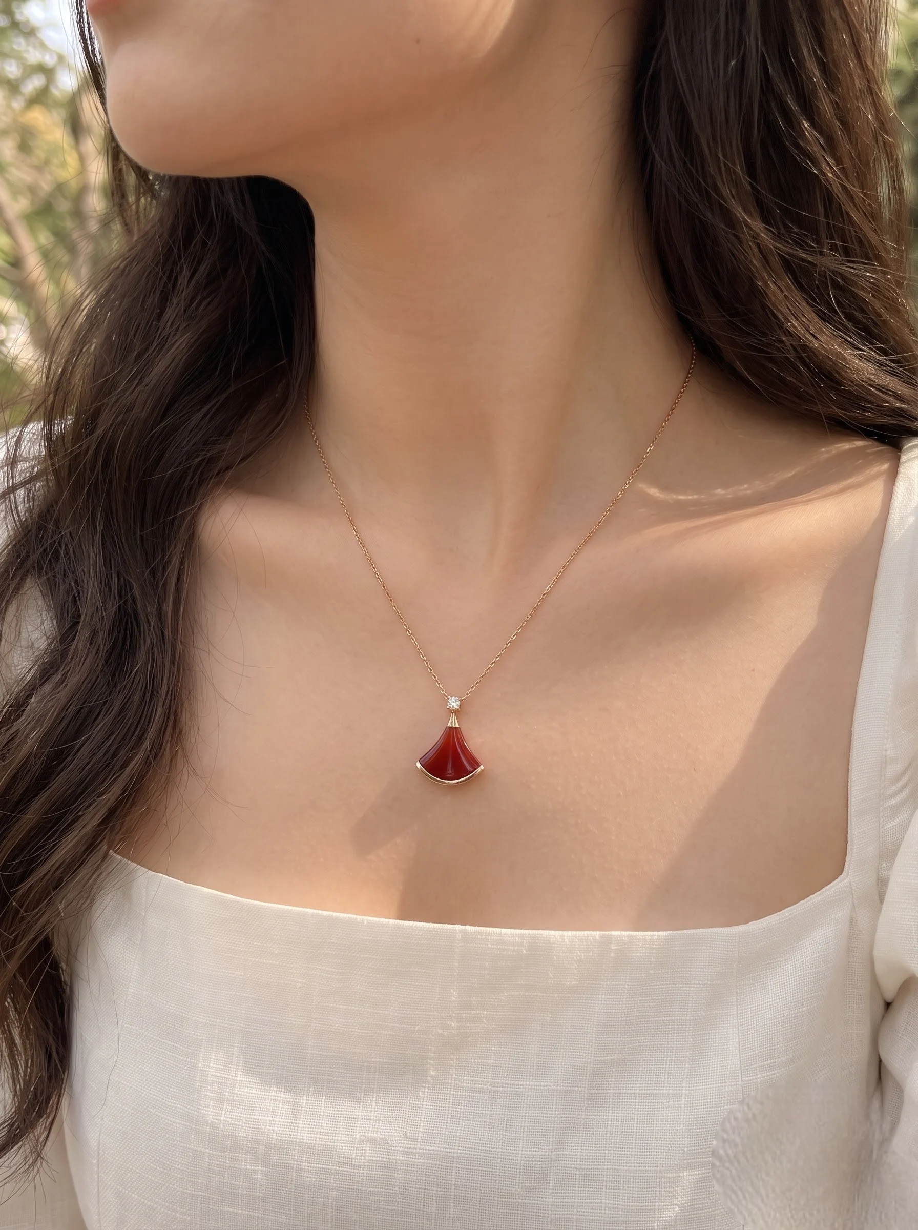 Rose Gold Pendant Chain