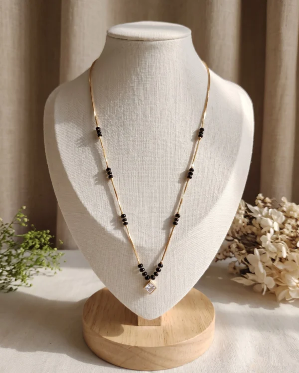 Diamond Cut Gold Necklace