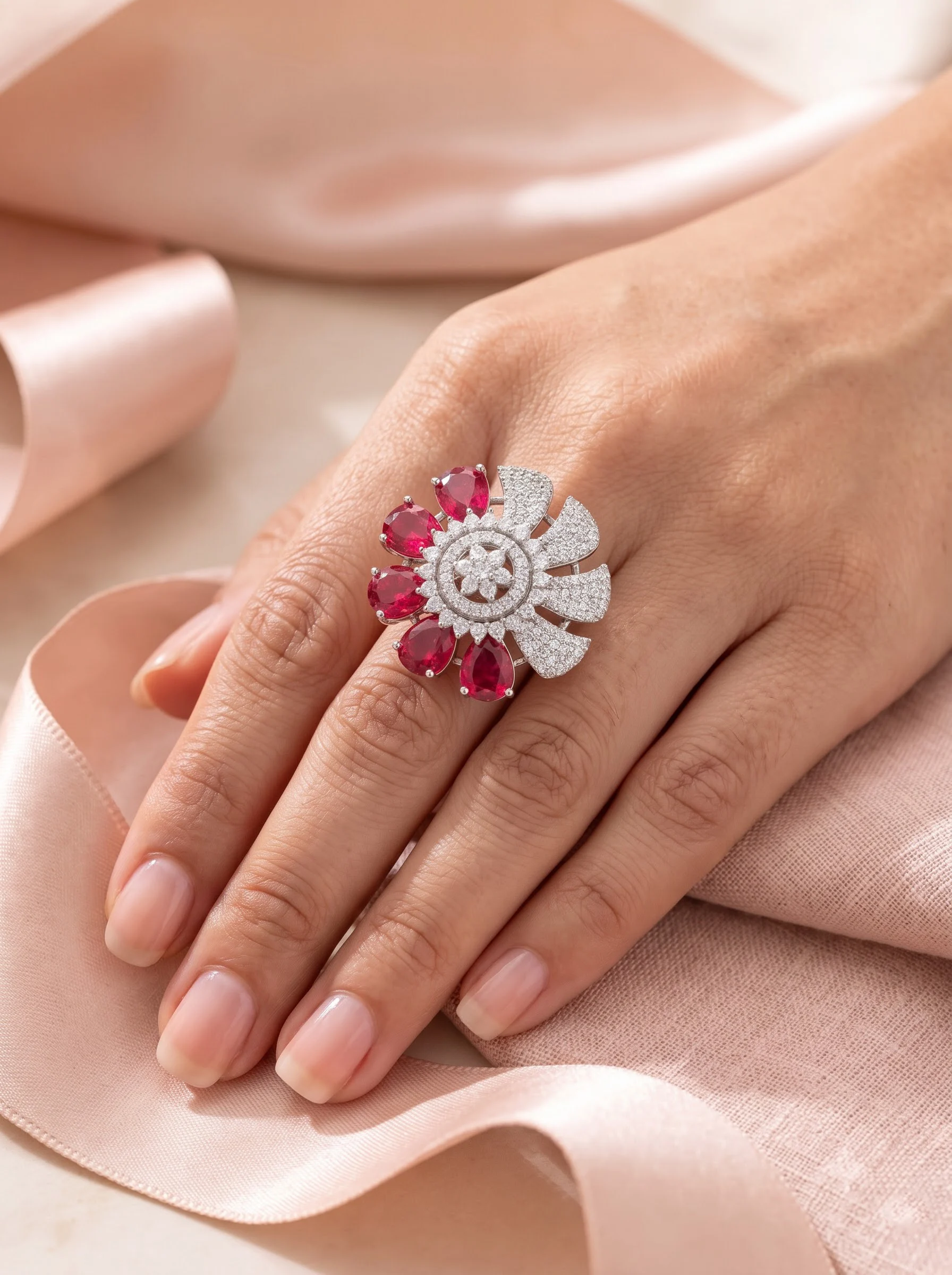 Party Wear Ring for Women & Girls - Image 2