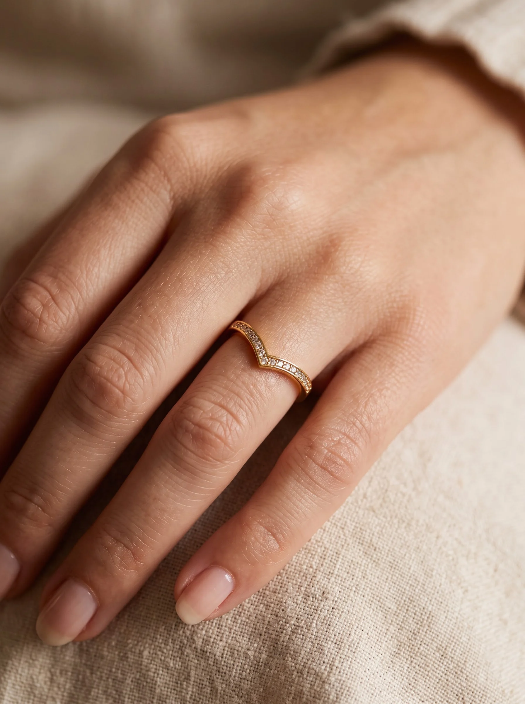 Wedding Gold Ring - Image 7