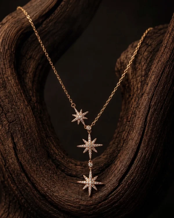 Gold Star Pendant Chain